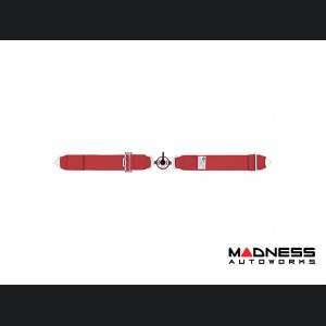 Seat Belt - Simpson Racing - Camlock - Red - 62"